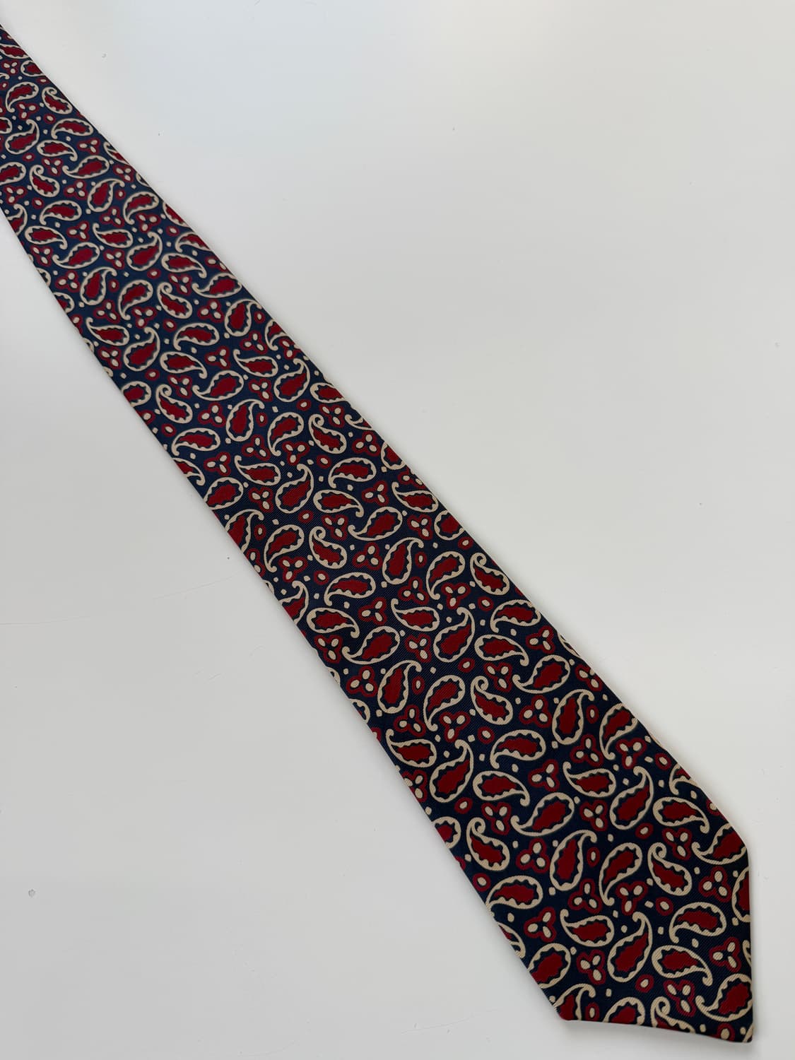 빈티지 실크 넥타이 8cm 상품이미지2