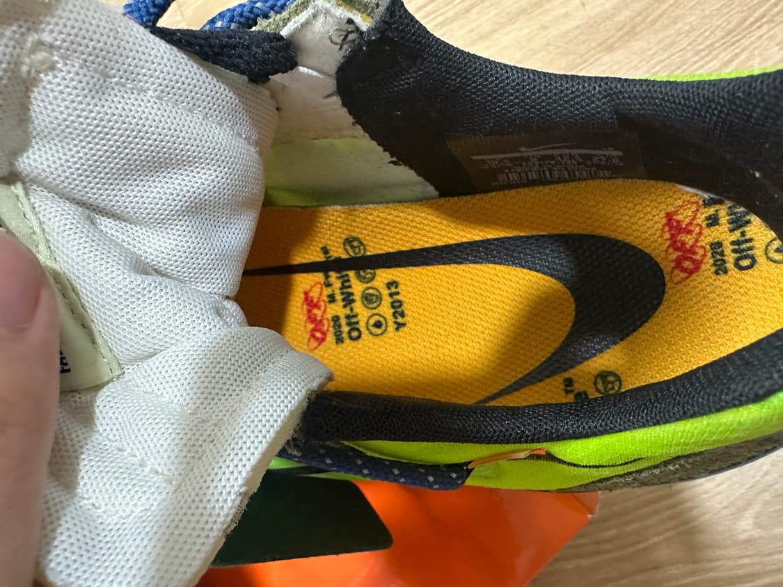 나이키 x 오프화이트 줌 테라 카이거5 275 상품이미지4