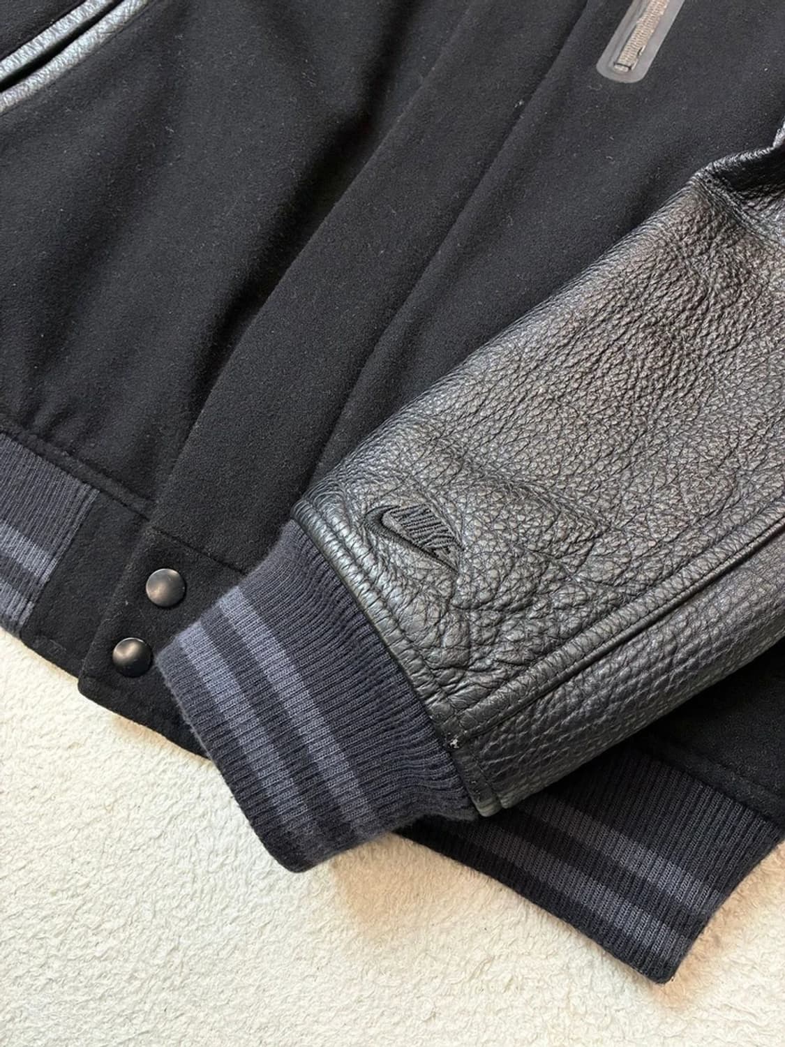 나이키 12FW 디스트로이어 소가죽 바시티 자켓 PN6281 상품이미지5