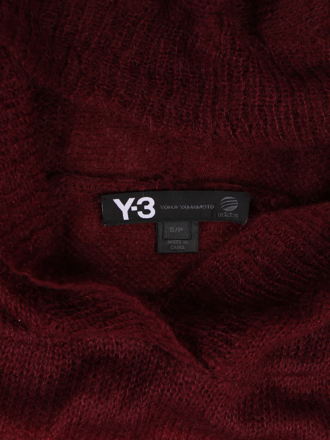 Y-3 FW12 Color Block Hooded Knit Top 상품이미지5