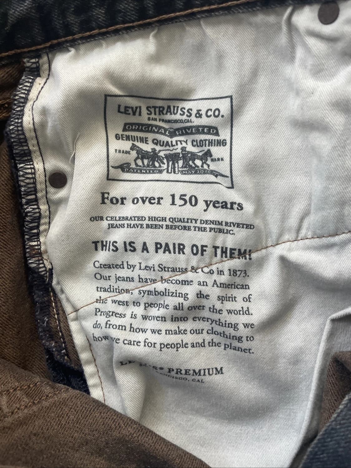 리바이스 578 배기 진 상품이미지6