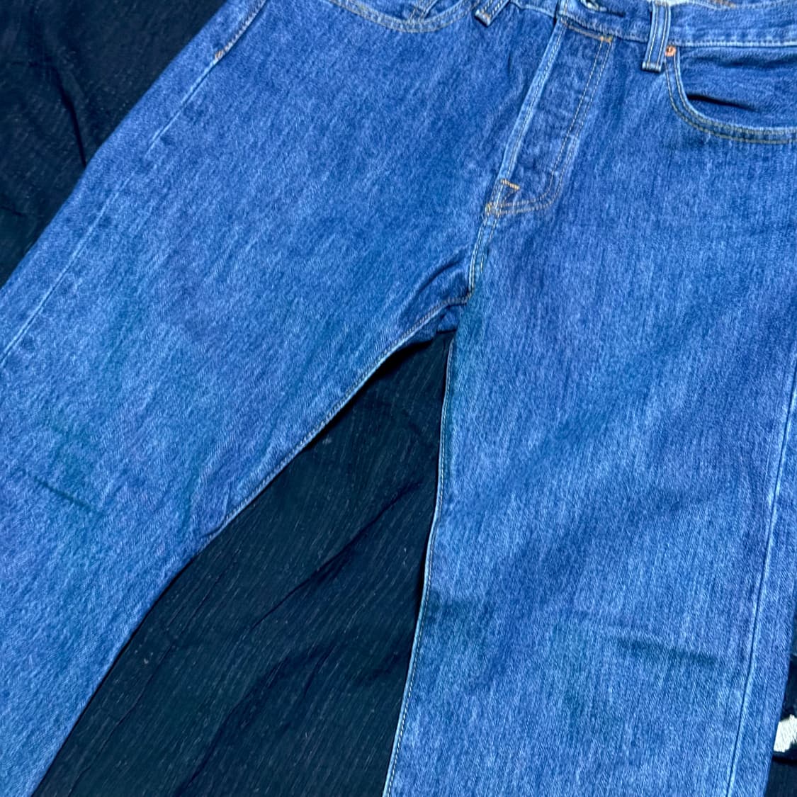 리바이스 501 스트레이트 핏 데님 팬츠 32 상품이미지4