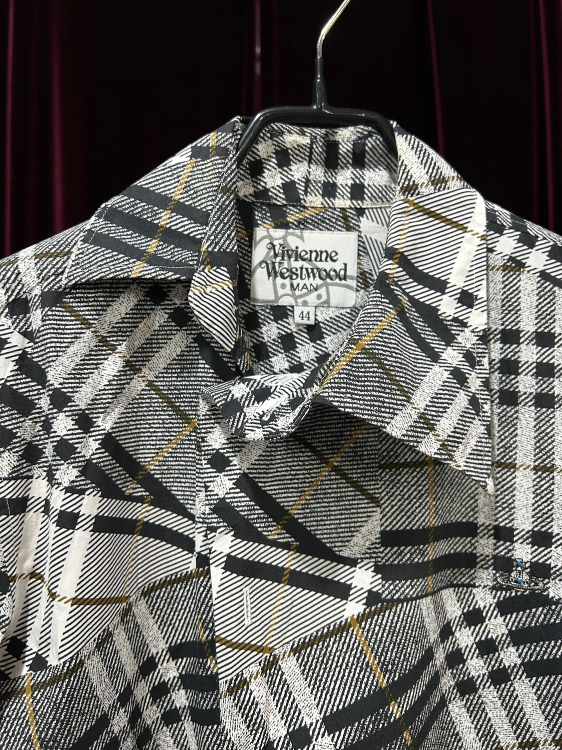VIVIENNE WESTWOOD MAN nova check shirt 상품이미지2