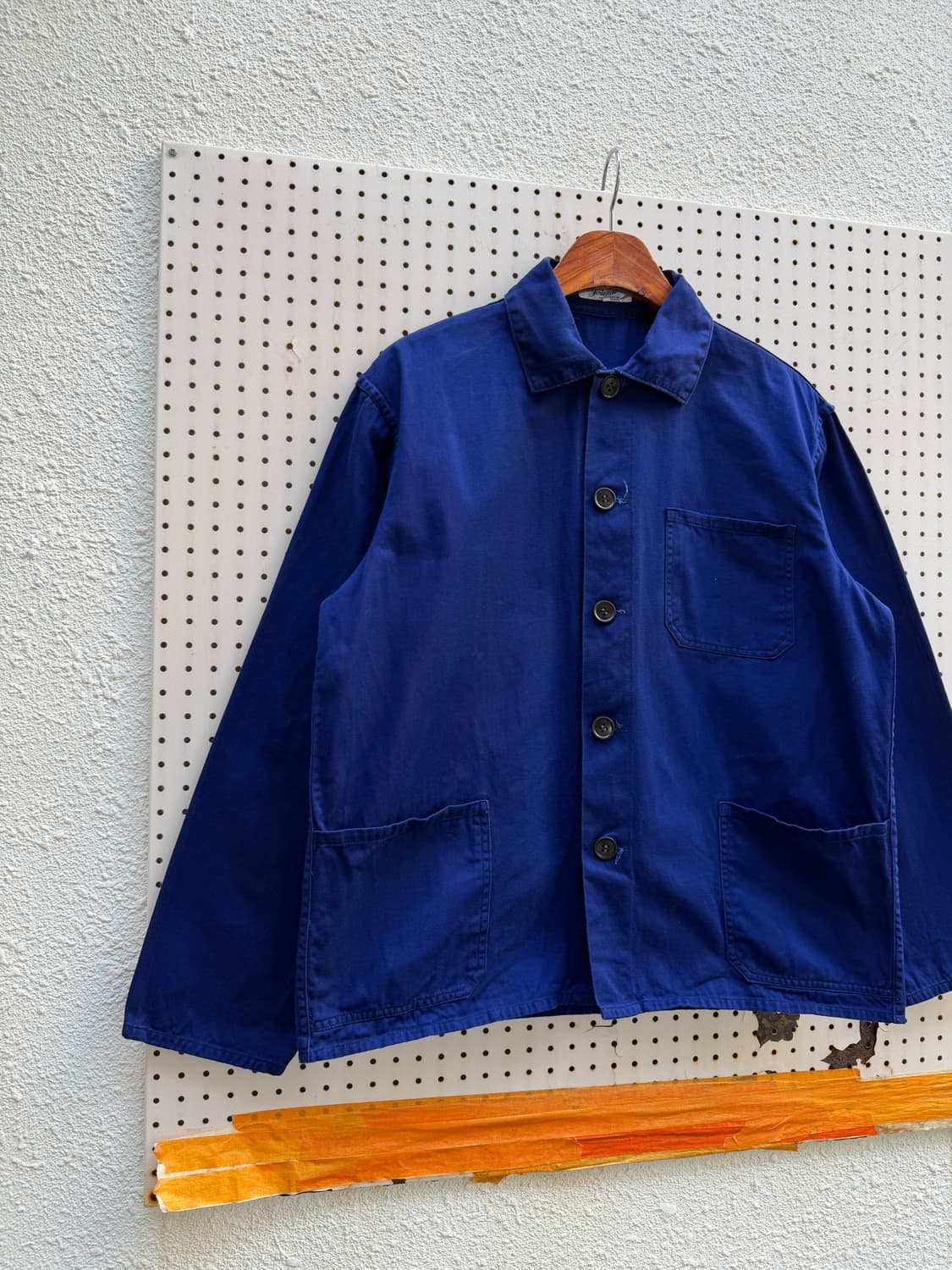 1970s FRIENDSHIP INDIGO BLUE 빈티지 프렌치워크자켓 상품이미지4