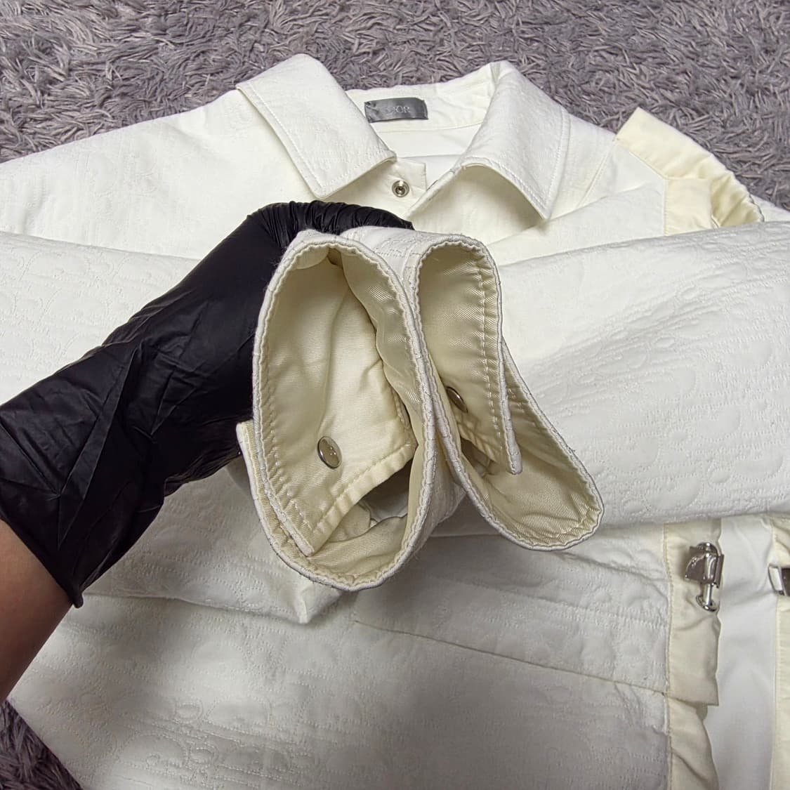 {클로젯}[54][새상품급]디올X사카이 콜라보 풀로고 자켓 상품이미지10