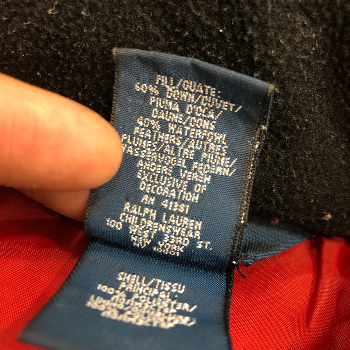 폴로 랄프로렌 걸즈 다운 패딩 상품이미지6