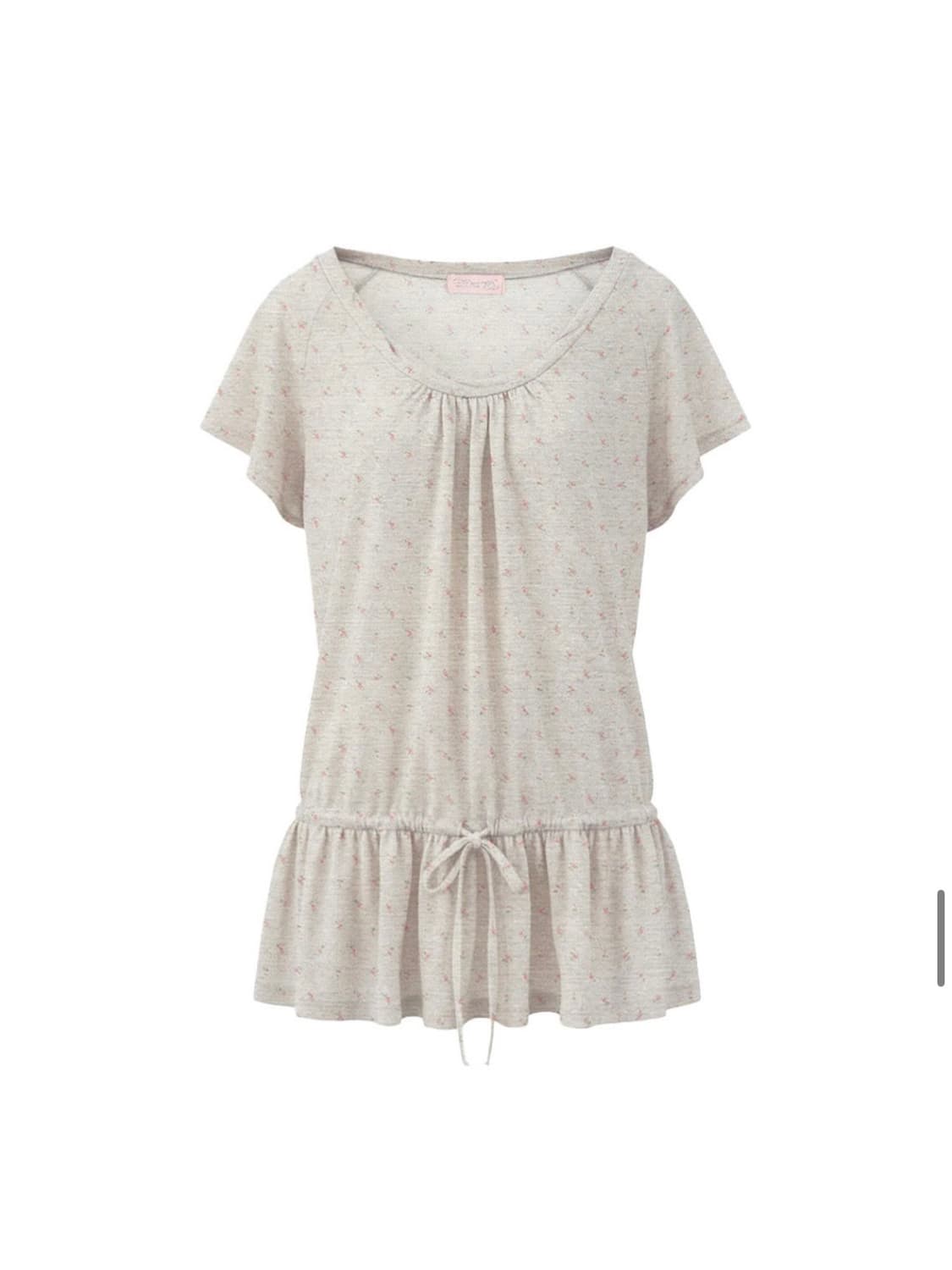 익스파이어드걸 still flower top ash ivory 상품이미지2