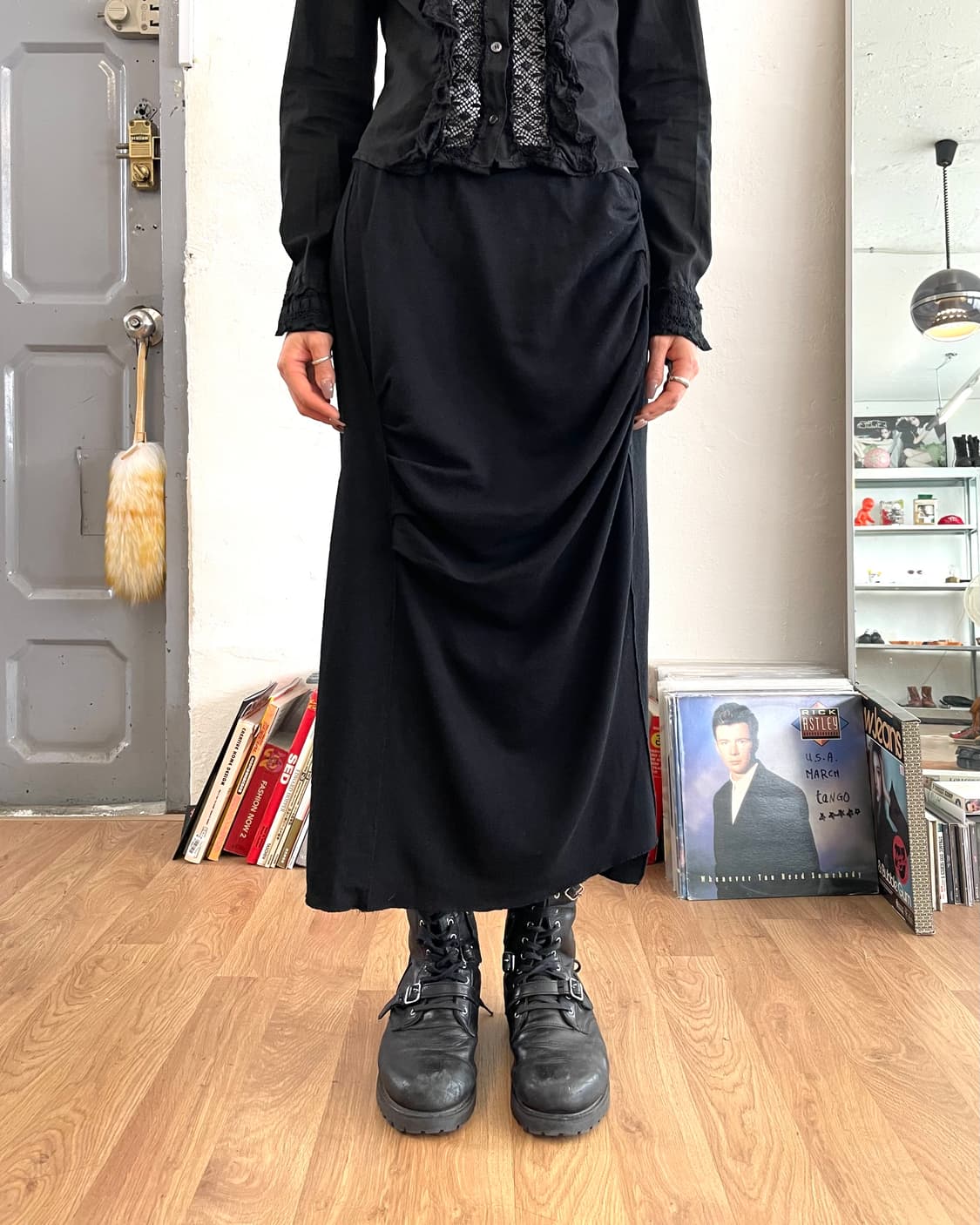 꼼데가르송 울 롱 스커트 상품이미지1