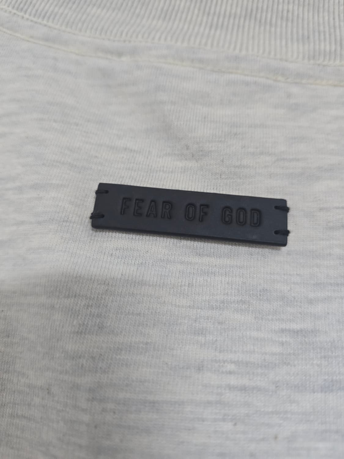 피어오브갓 오트밀 이터널 로고 롱슬리브 상품이미지3