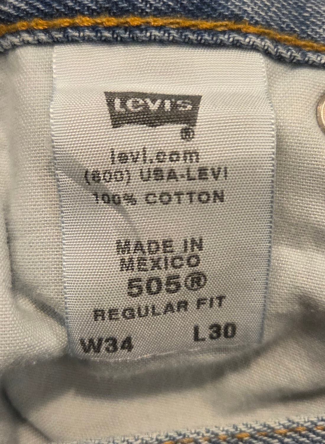 Levi's 505 [34×30] p1005 상품이미지7