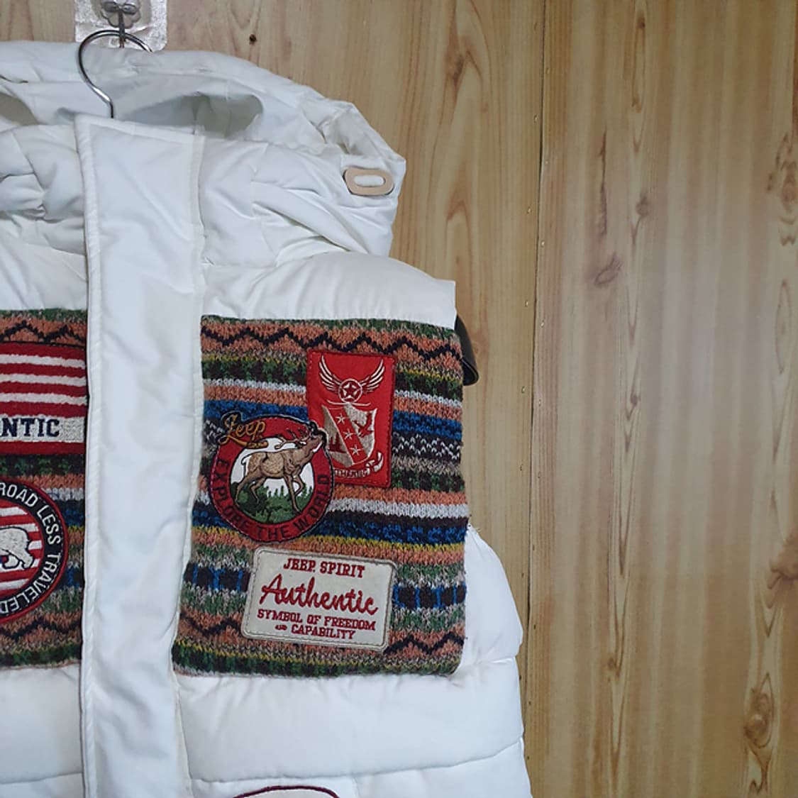 지프 패딩조끼 90 상품이미지2