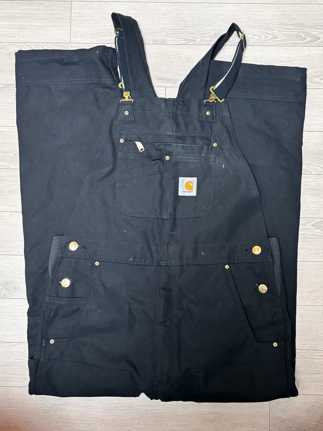 칼하트 멜빵바지 상품이미지1