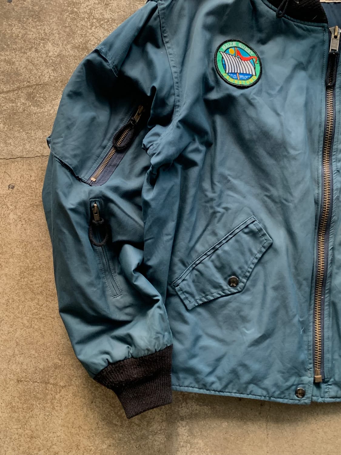 90s 왕립 캐나다 공군 MK3 플라이트 자켓 상품이미지5