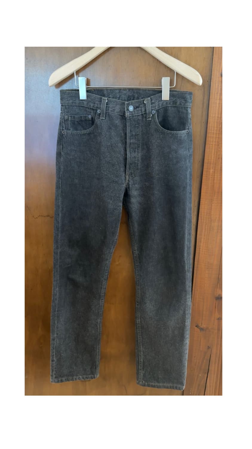 80s Levis 501 Faded Black Denim 상품이미지1