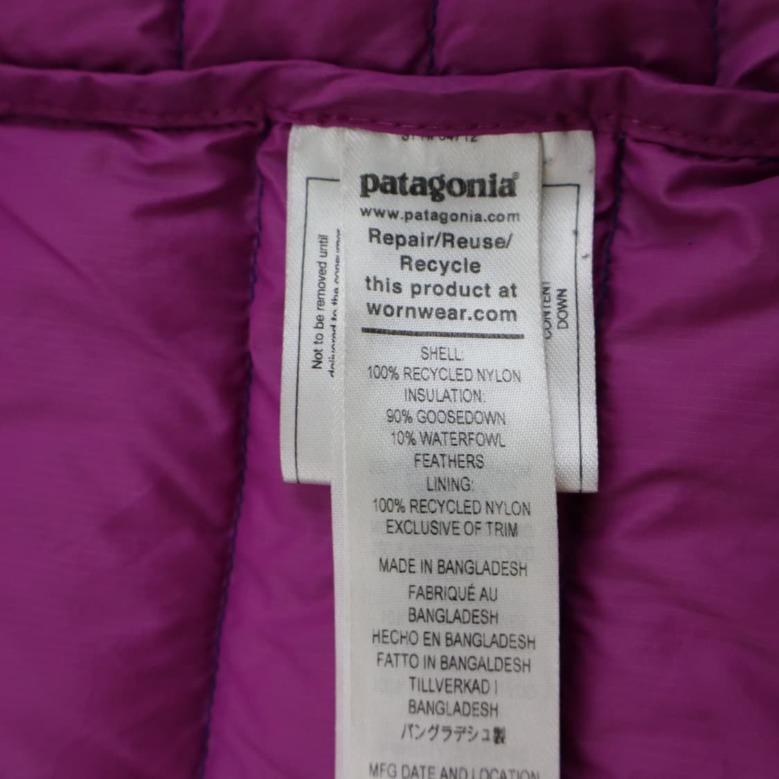 파타고니아 후디 경량패딩 상품이미지5