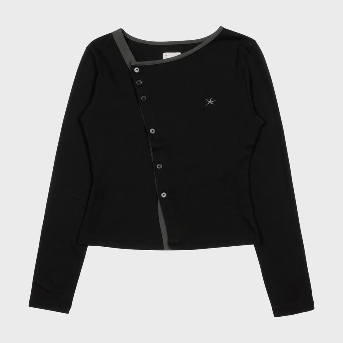 더콜디스트모먼트 트위스트 버튼 롱슬리브 상품이미지1