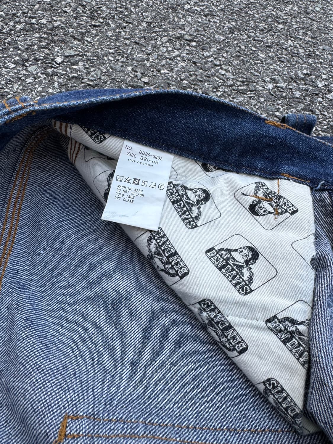 벤데이비스 빈티지 카펜터 워크 데님팬츠 상품이미지4