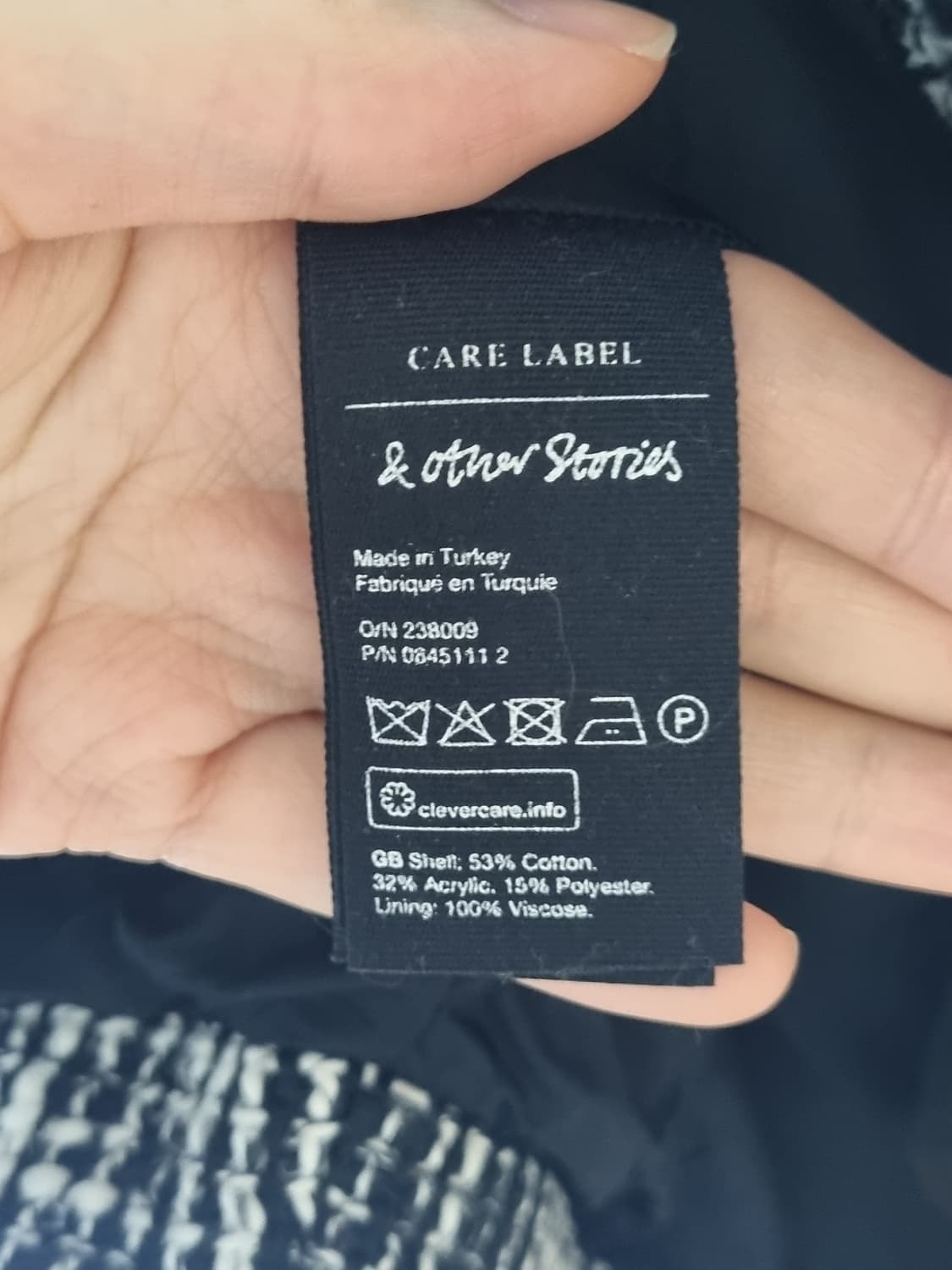 앤아더스토리즈 크롭 트위드 자켓 2 상품이미지8