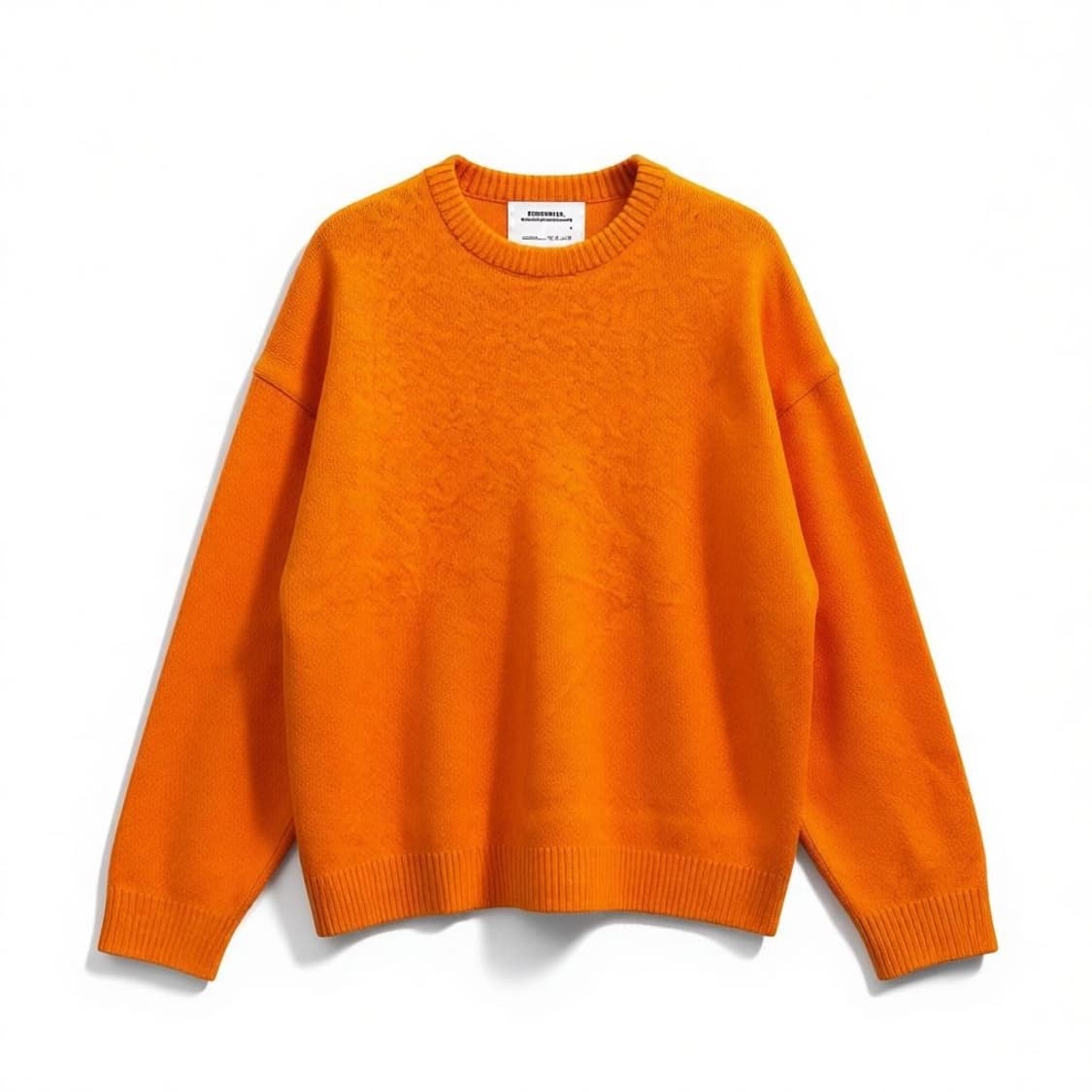 NOMANUAL 노매뉴얼 니트 오렌지 XL 상품이미지1