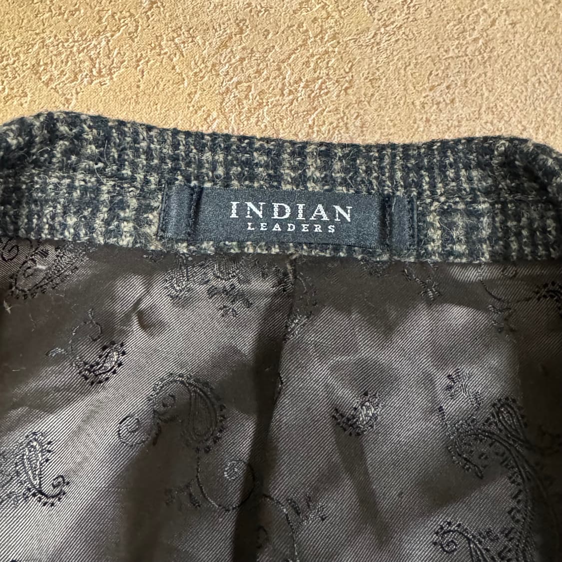 바배) 인디안레이디스 체크 코트 자켓 상품이미지3