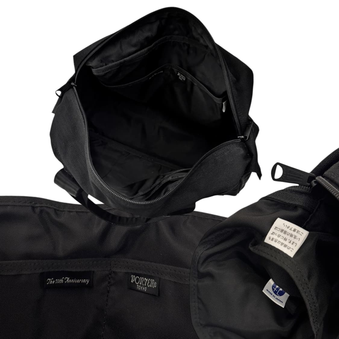 포터 탱고 보스턴백 블랙 (L) 상품이미지9