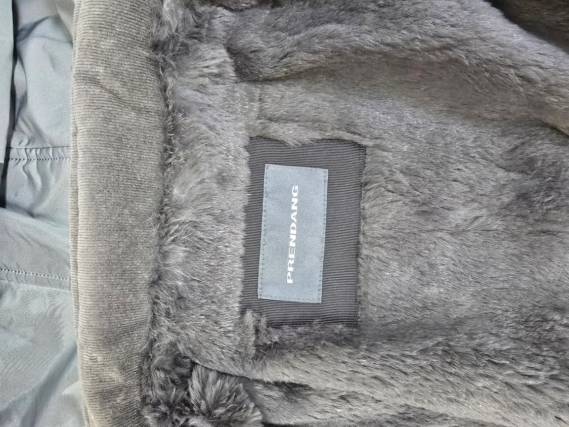 쁘렝땅 토끼털 안감 머스크렛퍼 패딩 상품이미지9