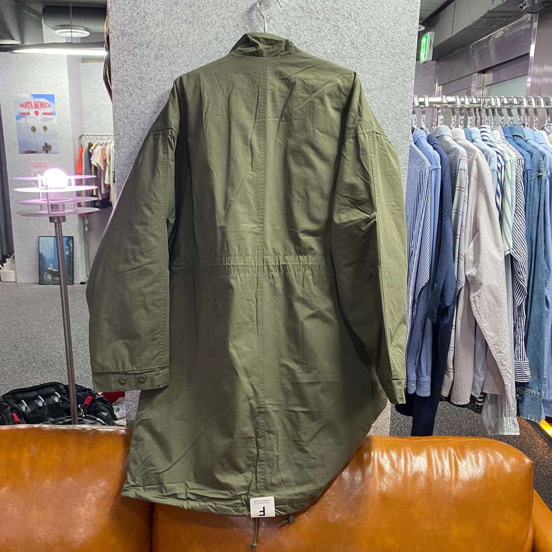 더크로스 카키 피쉬테일 B4052 상품이미지4