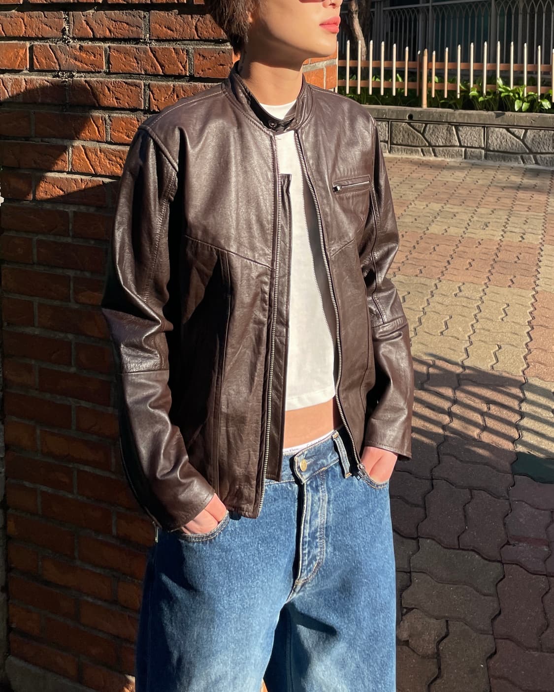 red mohican women rider jacket 후루츠패밀리