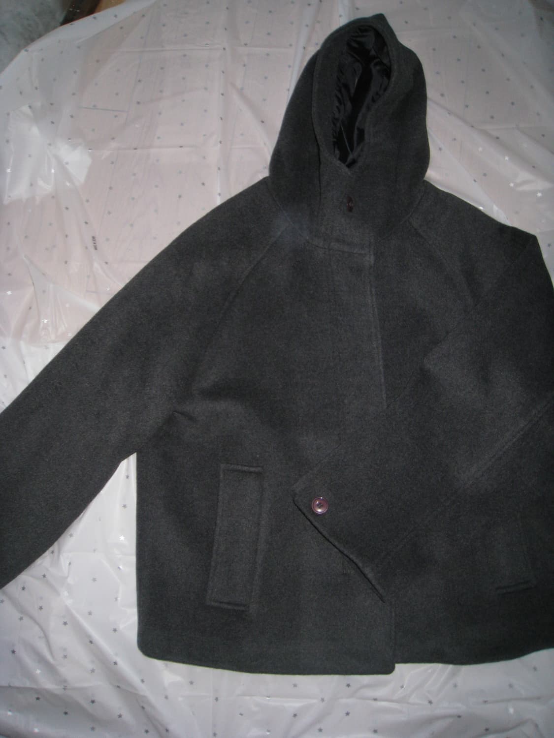 타입서비스 Hooded Half Coat (dark gray) 상품이미지4