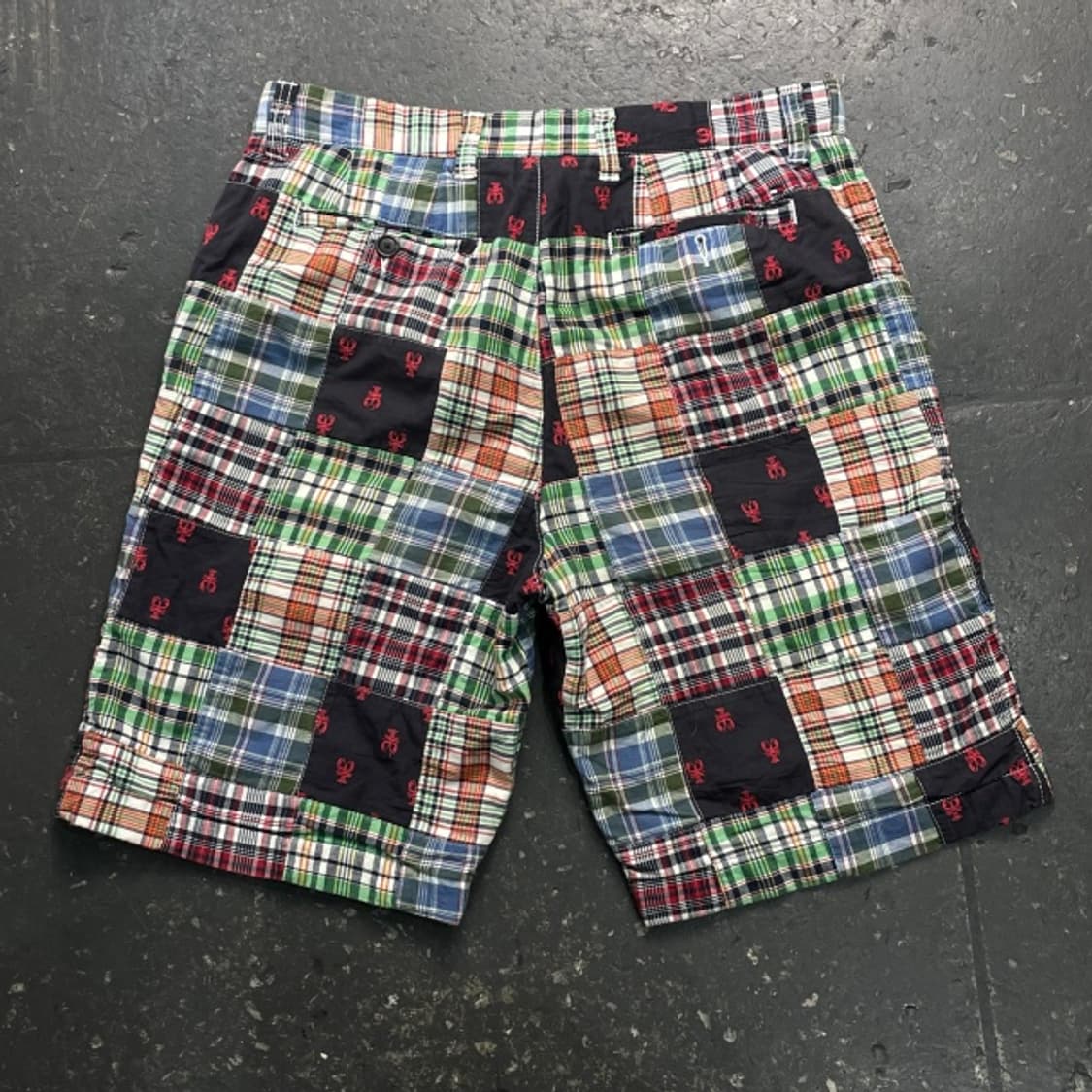 34 타미힐피거 마드라스 패치워크 반바지 상품이미지5