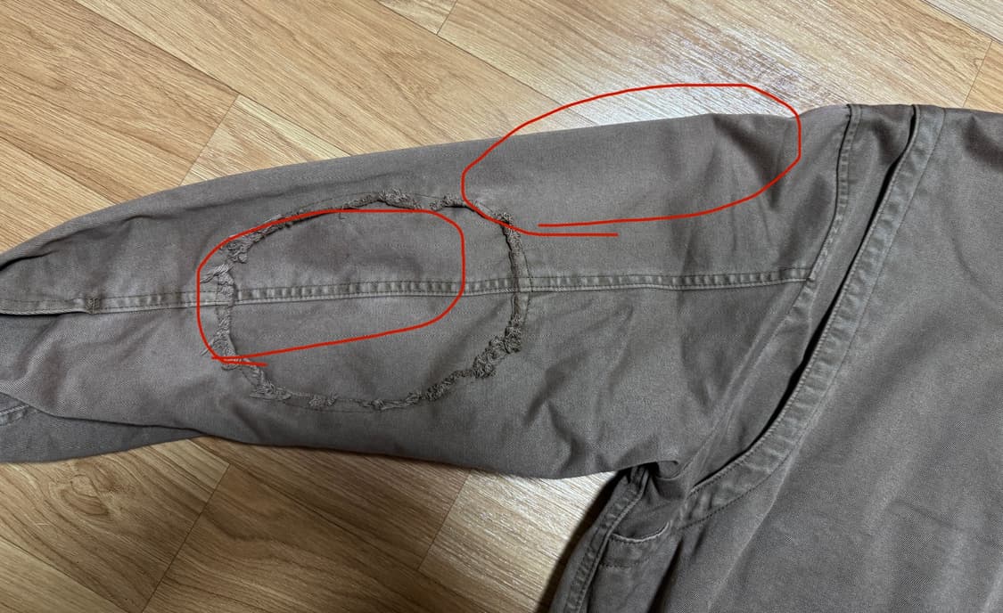 [S] 인사일런스 워시드 스윙탑 자켓 상품이미지4
