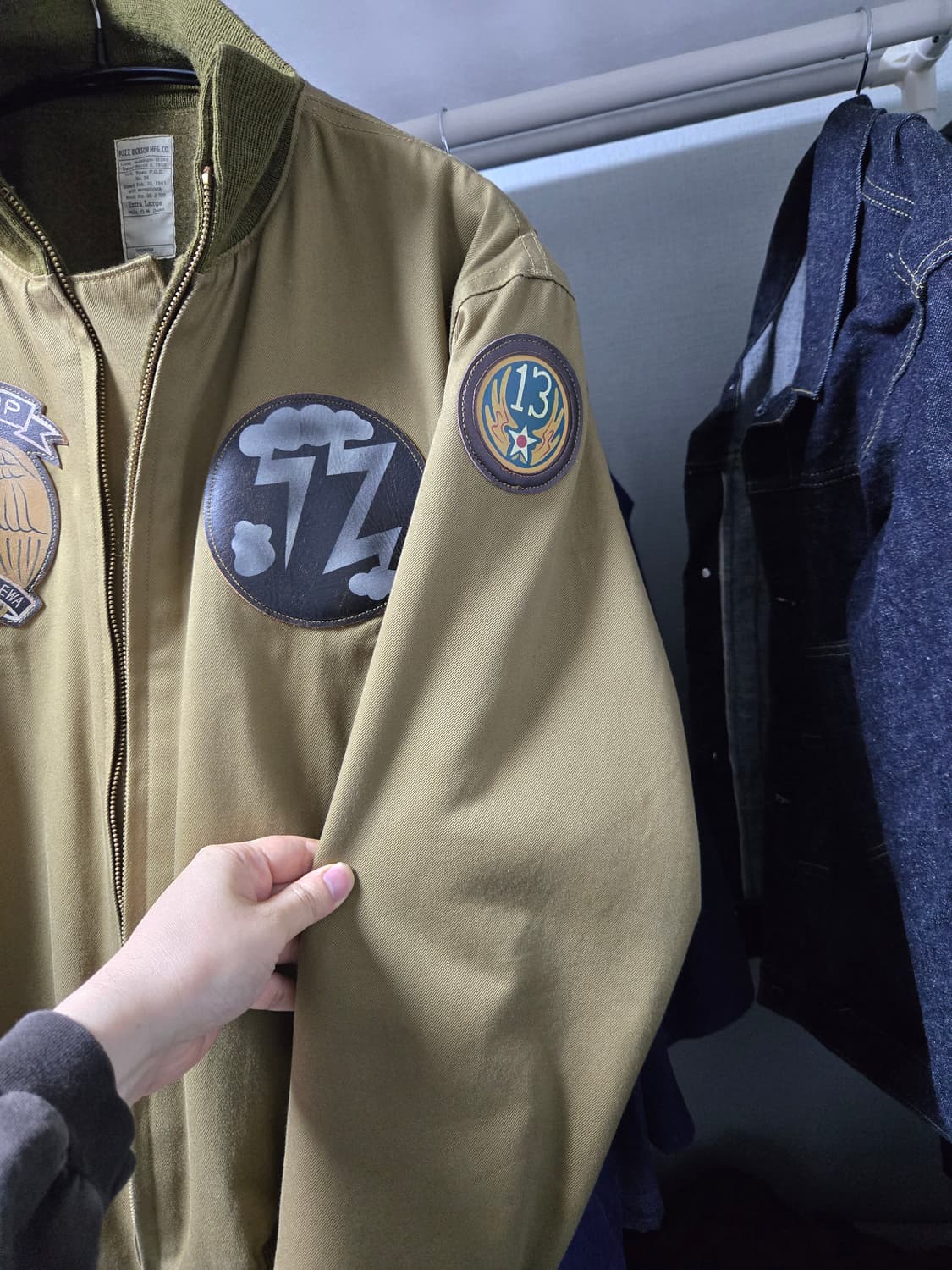 버즈릭슨 탱커 자켓 BOMBER BARONS XL 상품이미지3