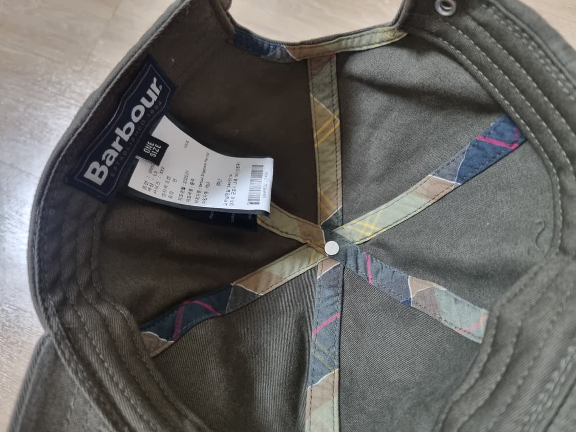 바버 Cascade Sports 캡모자 카키그레이 상품이미지7