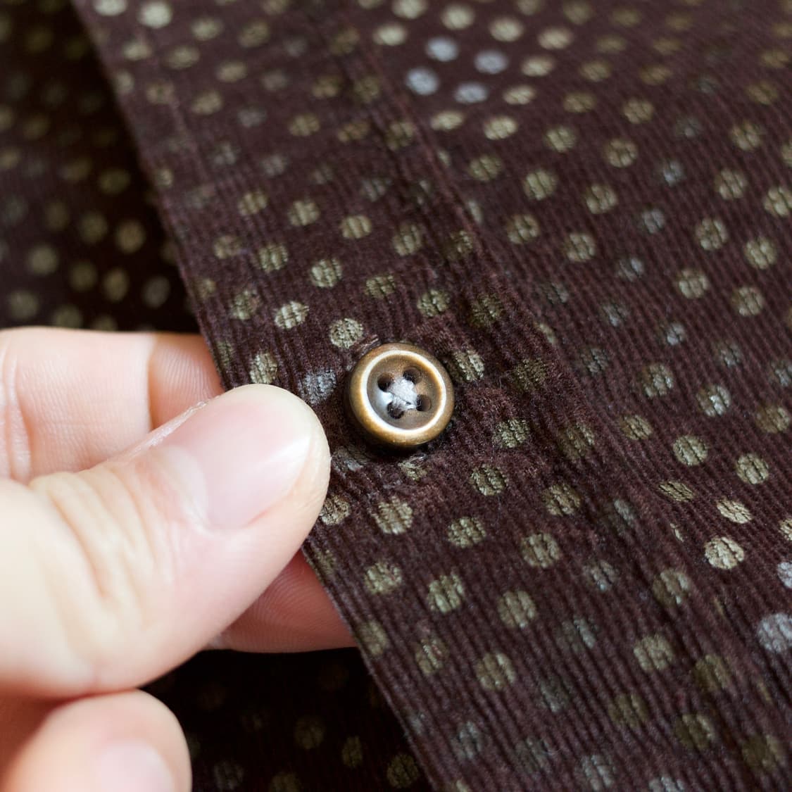 Ikka dot pattern cotton shirts 상품이미지6