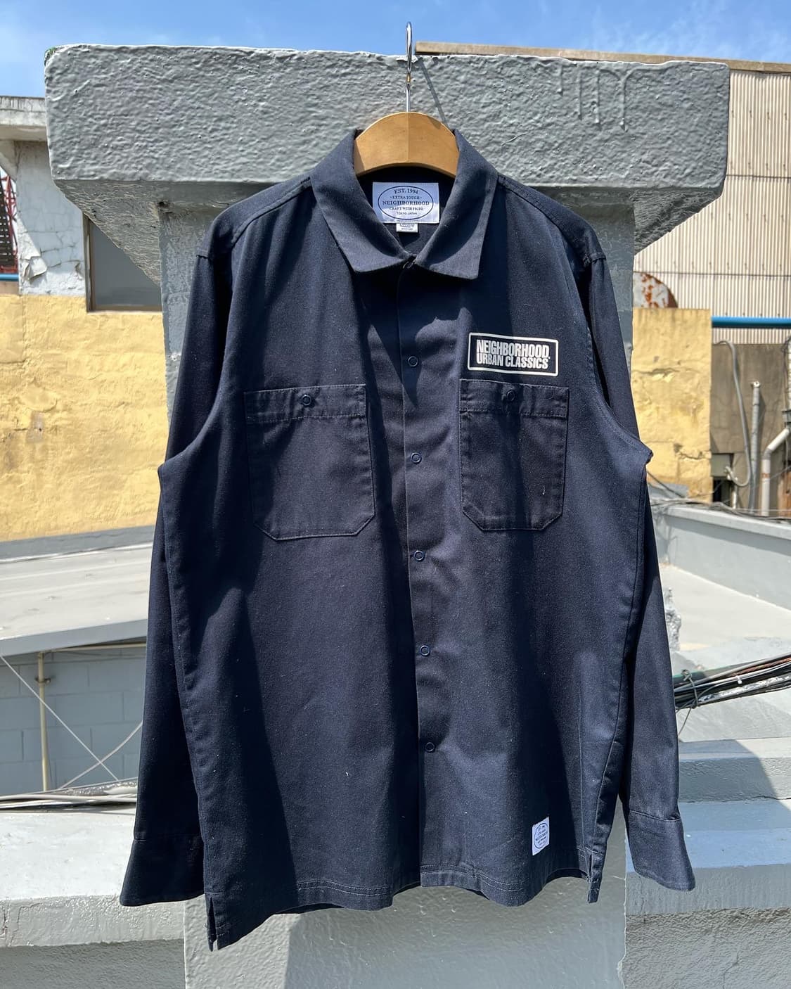 16 S/S 네이버후드 클래식 워크 셔츠 상품이미지1