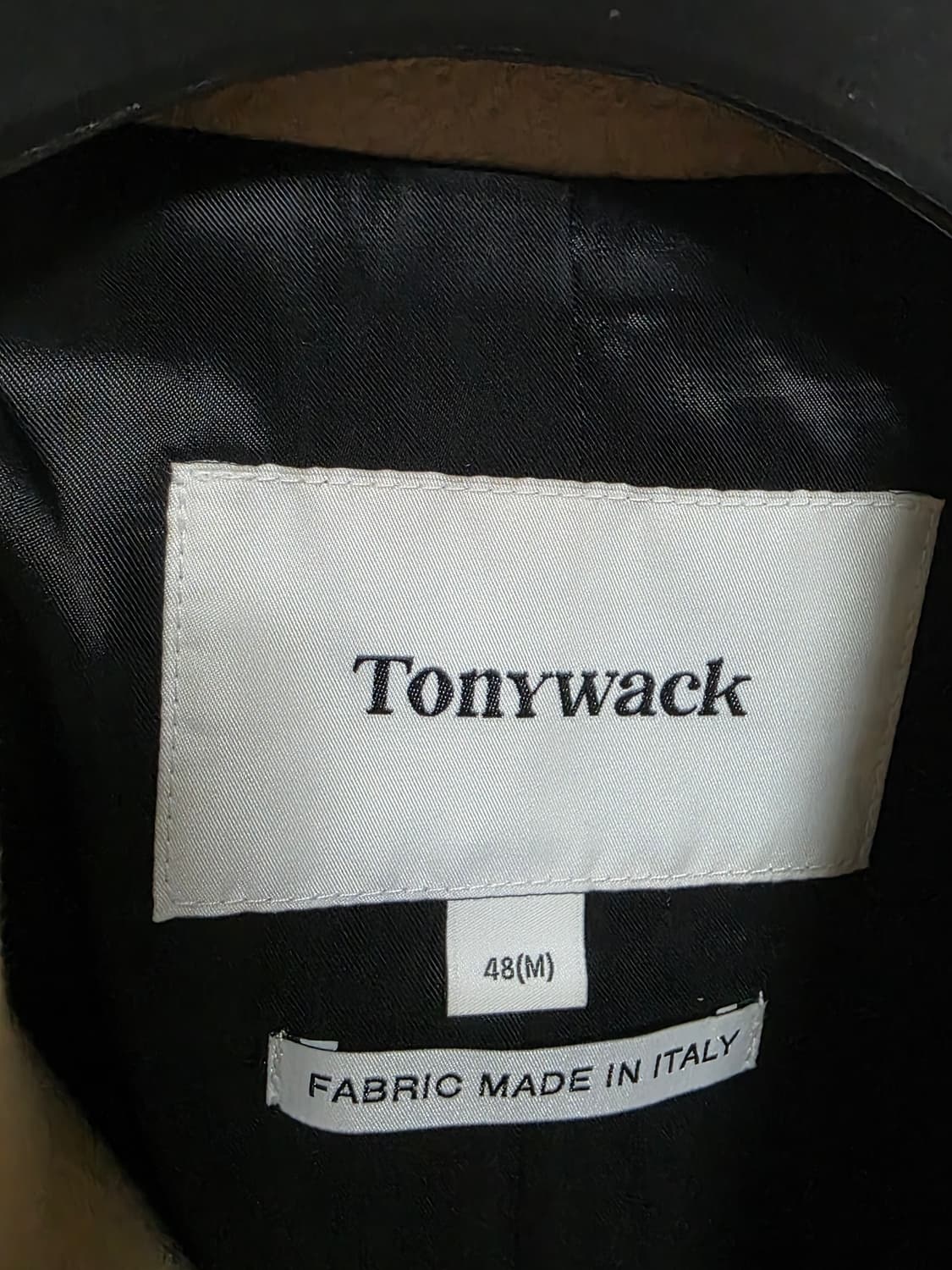 토니웩 Italian Wool Short Bomber Jacket [M] 상품이미지3