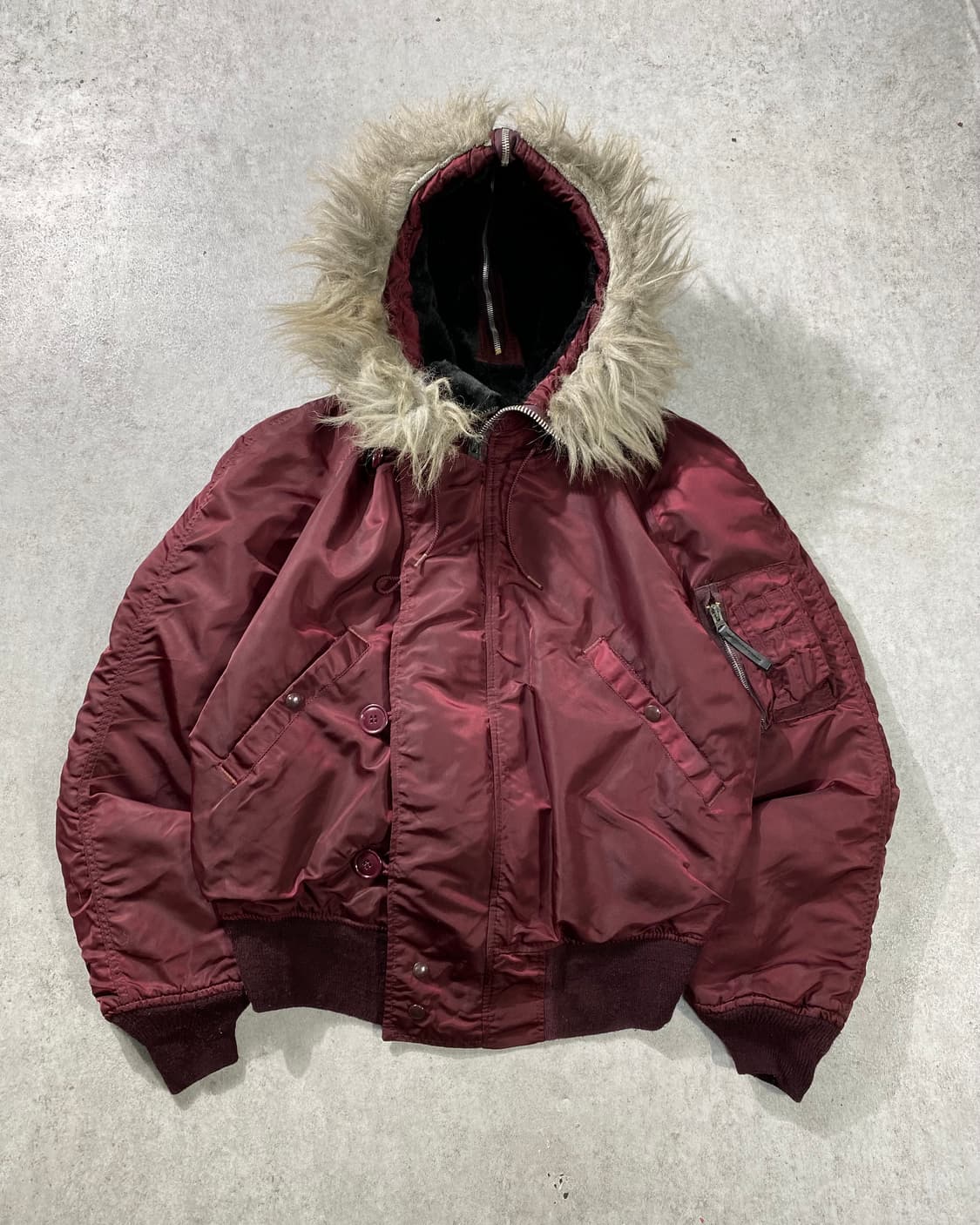 [M] 90s USA 알파인더스트리 N2B 플라이트 자켓 상품이미지1