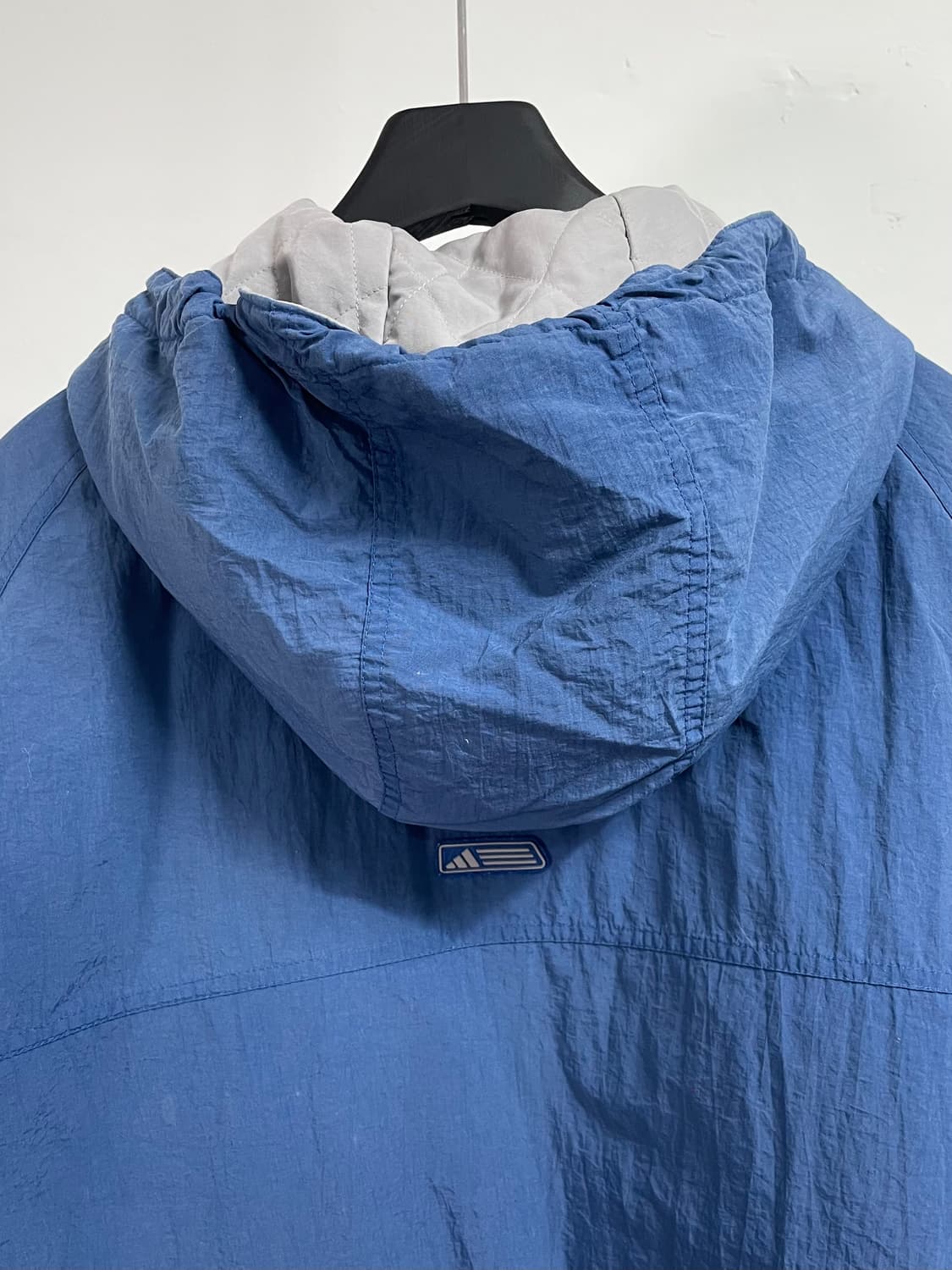 90s 아디다스 올드스쿨 누빔 바람막이 자켓 (on.457) 상품이미지5