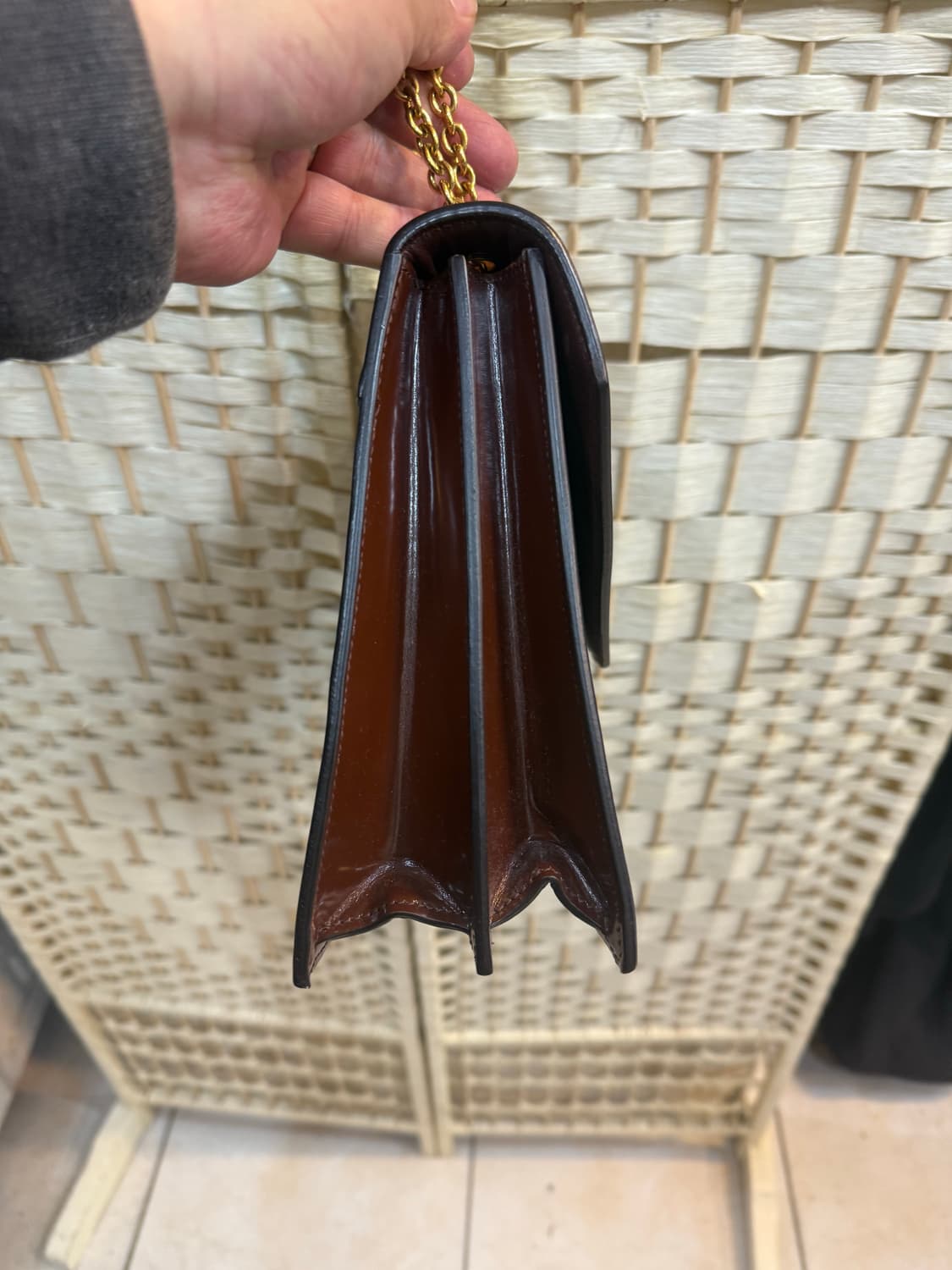 정품 셀린느 멀티컬러 체인 숄더백 팝니다 상품이미지5