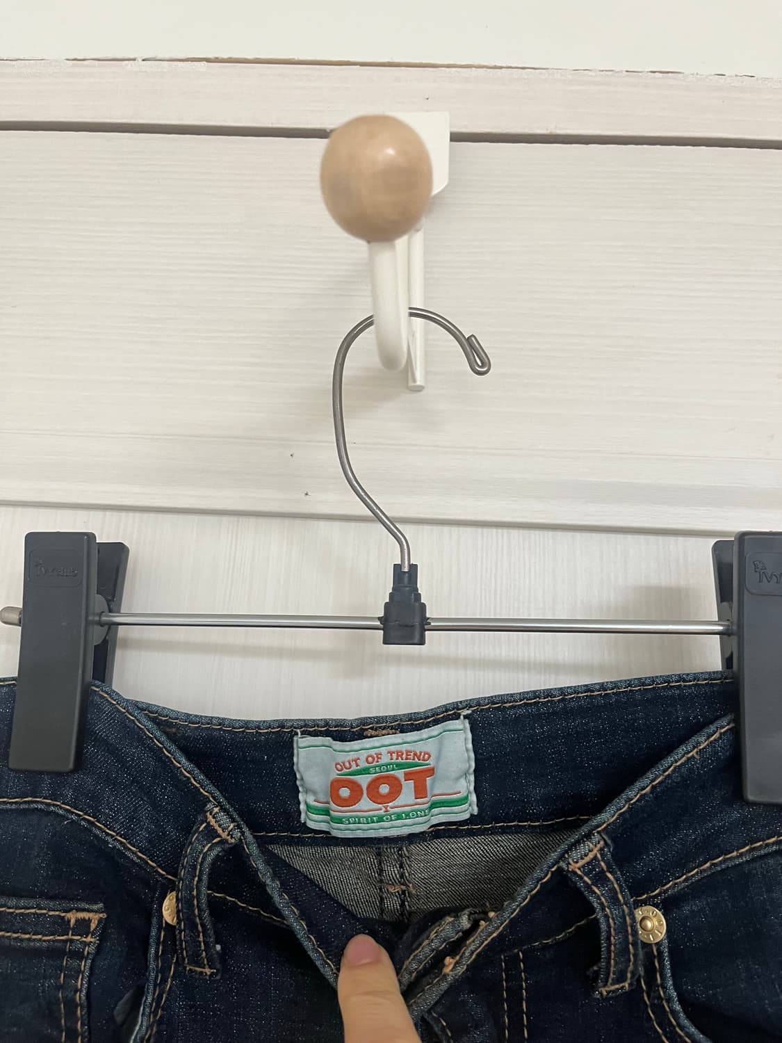 oot 진청 부츠컷 데님 팬츠 상품이미지5