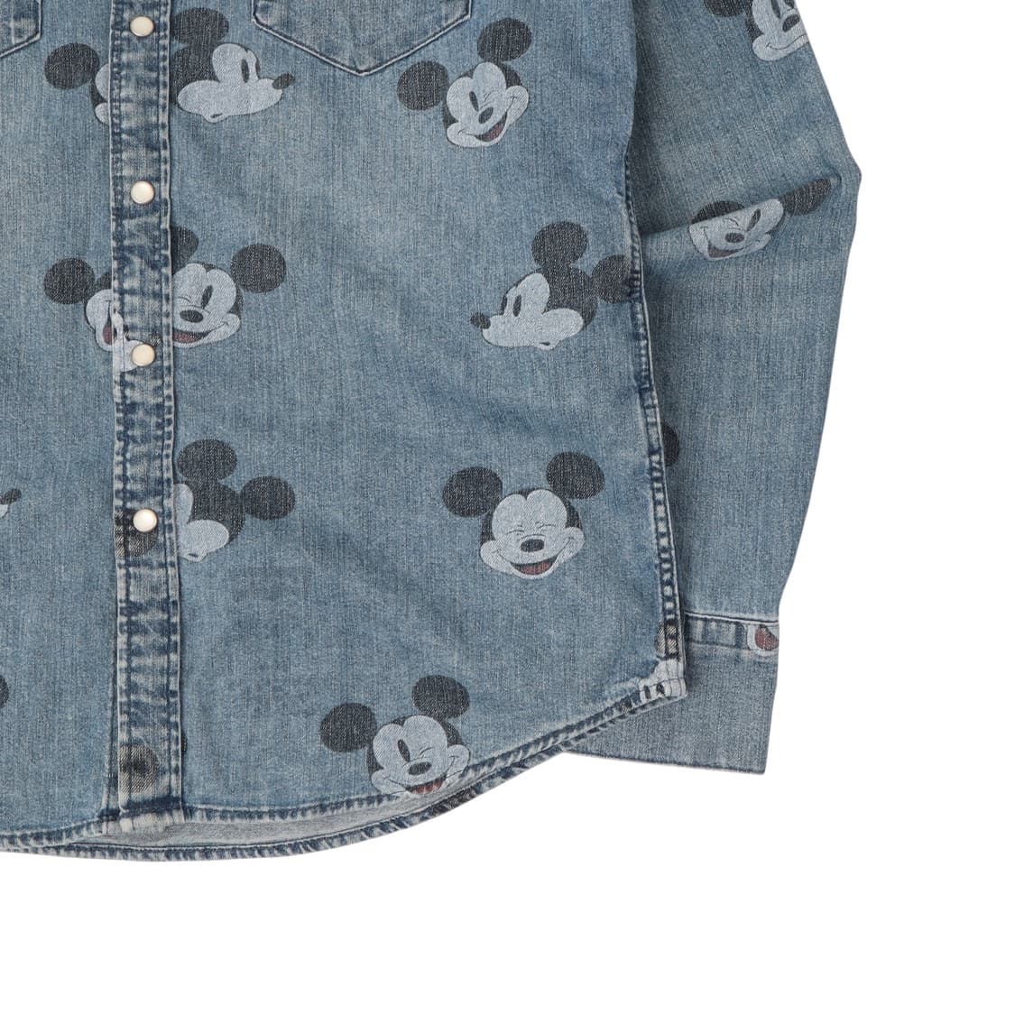 리바이스 x 디즈니 미키마우스 데님 셔츠 상품이미지3