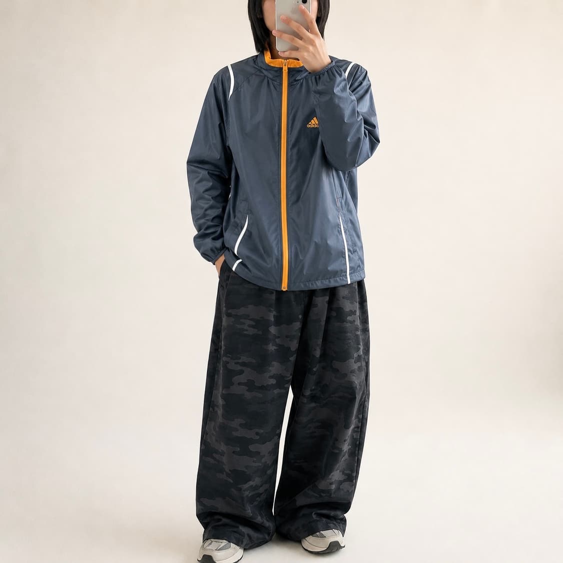 [S] adidas 아디다스 올드스쿨 바람막이 자켓 상품이미지1