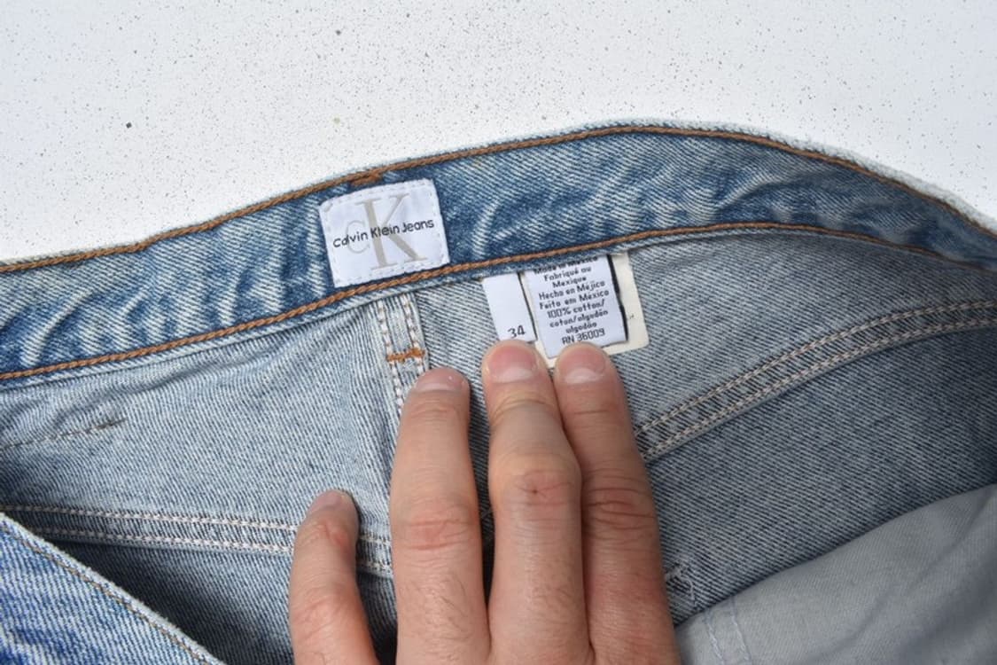 90S CK 캘빈클라인 청바지 데님팬츠 34 M0010 상품이미지5