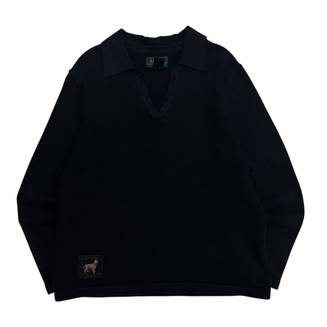 폴로 랄프로렌 블랙 카라 롱슬리브 S 상품이미지2