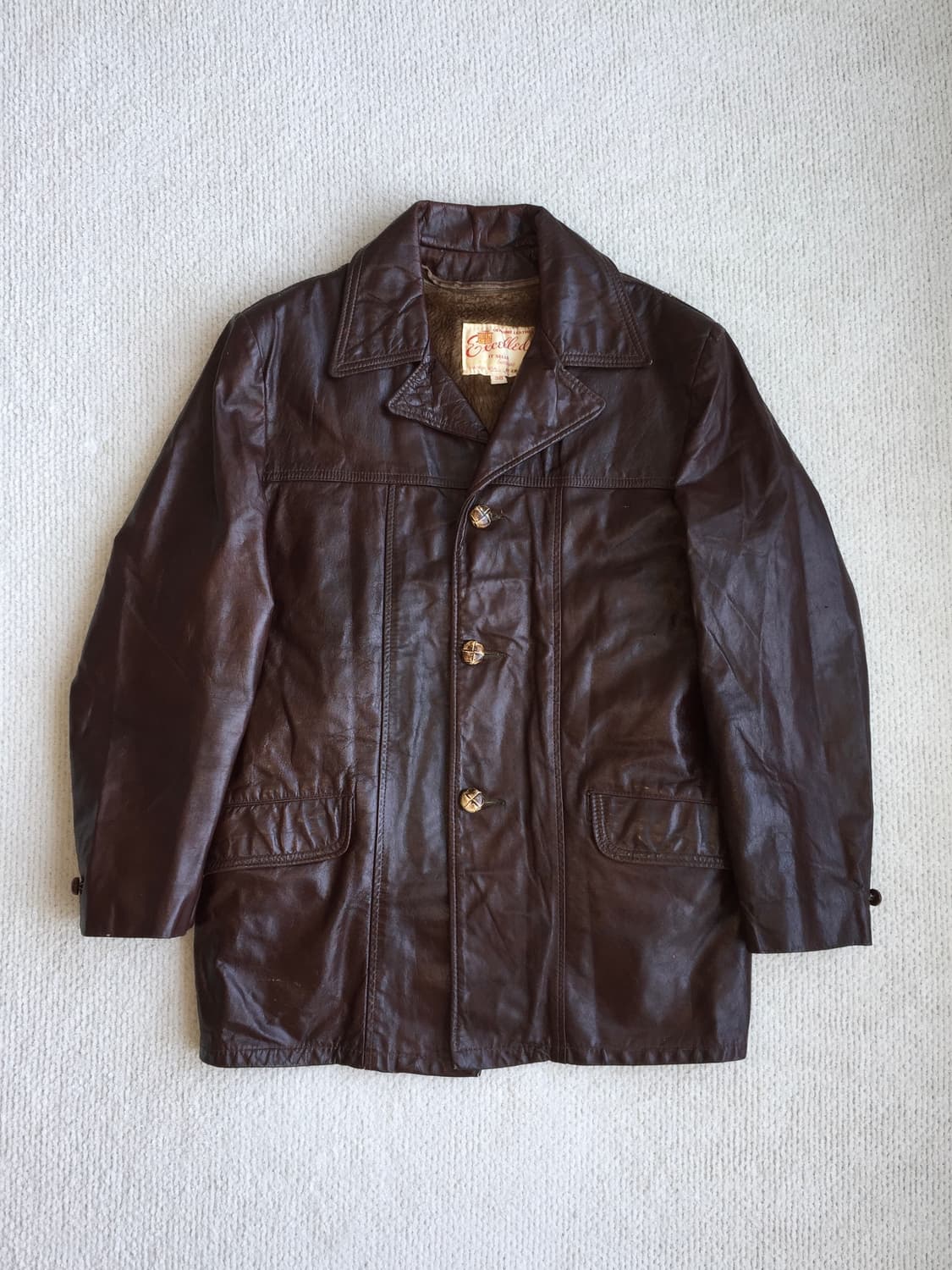 70‘s Exeelled 엑셀드 브라운 카코트 상품이미지1