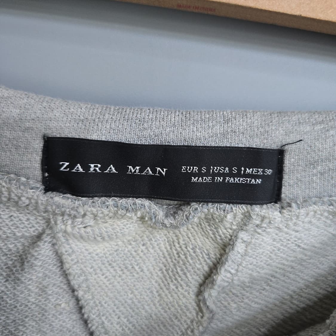 새제품)자라 맨(ZARA MAN) 조거 팬츠 S 상품이미지5