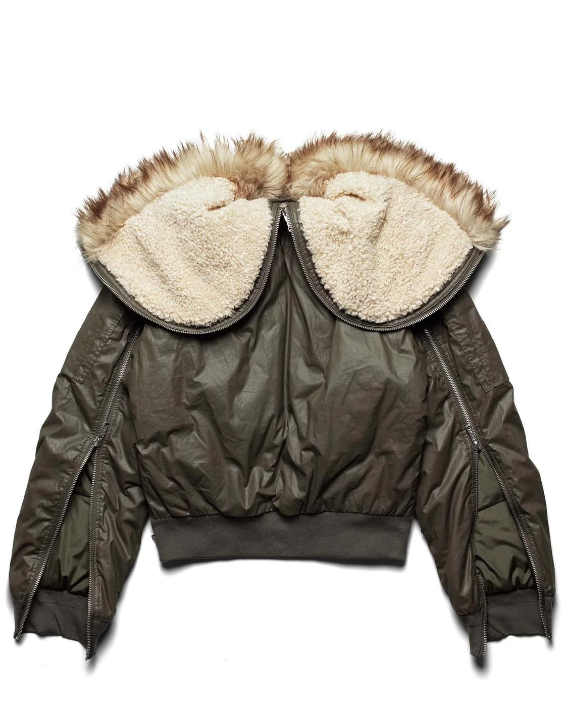 racer GREEN WAXED AVIATOR BOMBER 상품이미지4