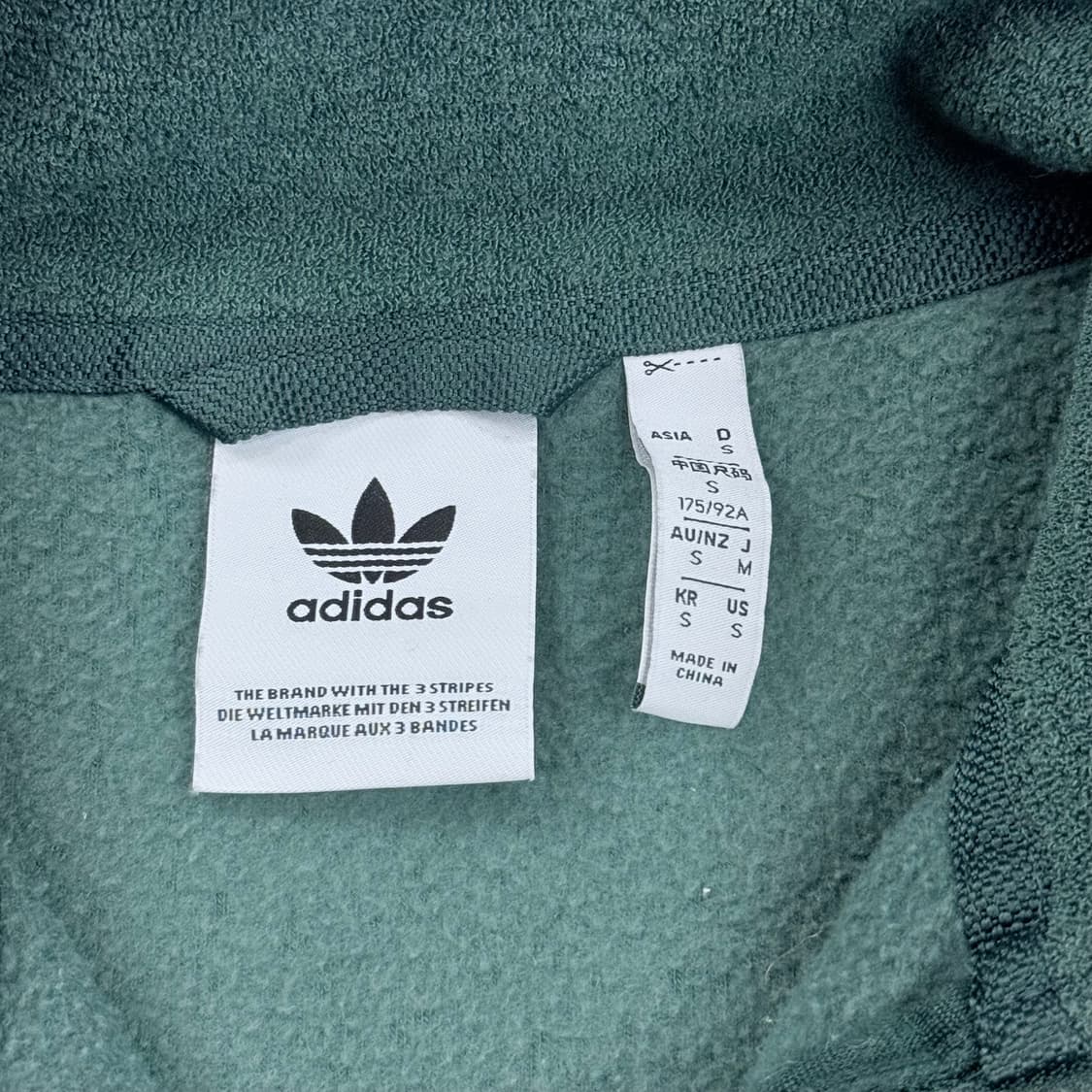 아디다스 오버사이즈 부클져지 딥그린 상품이미지3