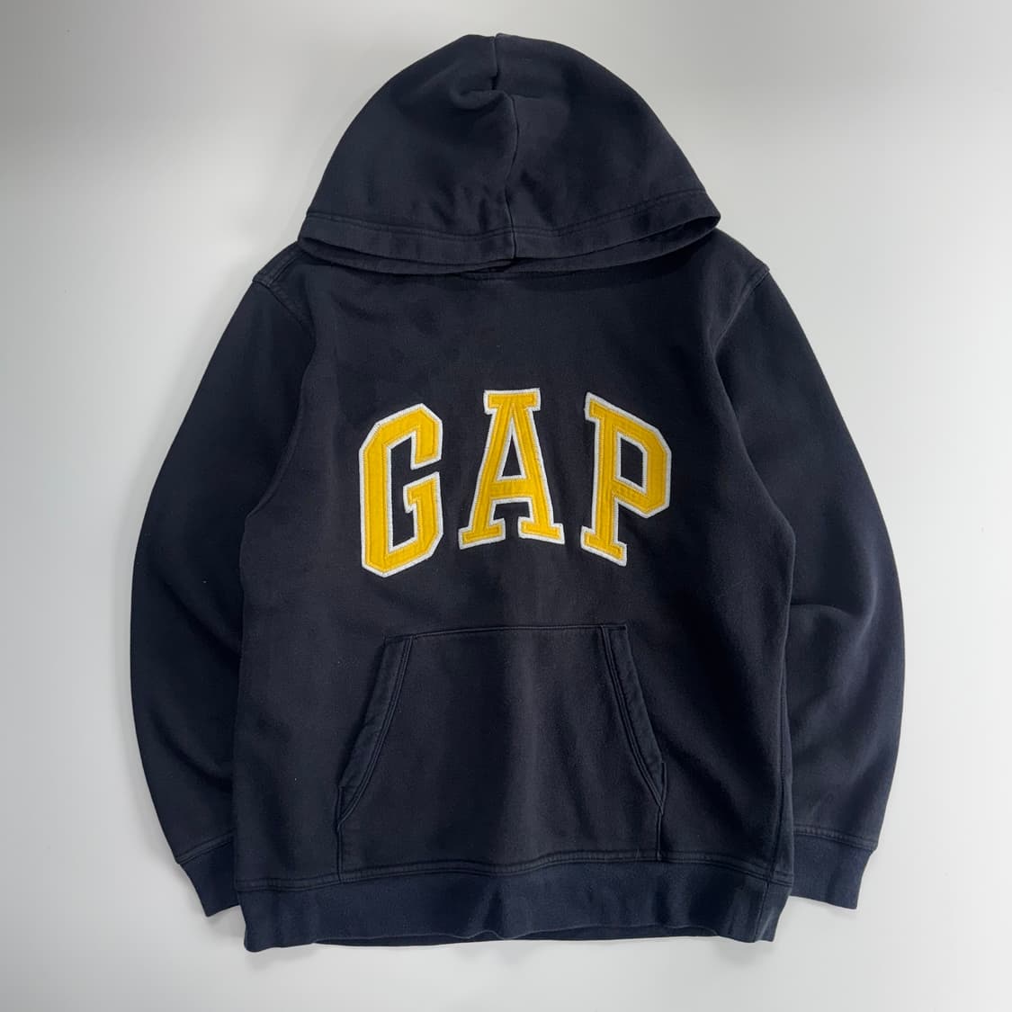 Gap 갭 옐로우 로고 네이비 후드티  상품이미지3