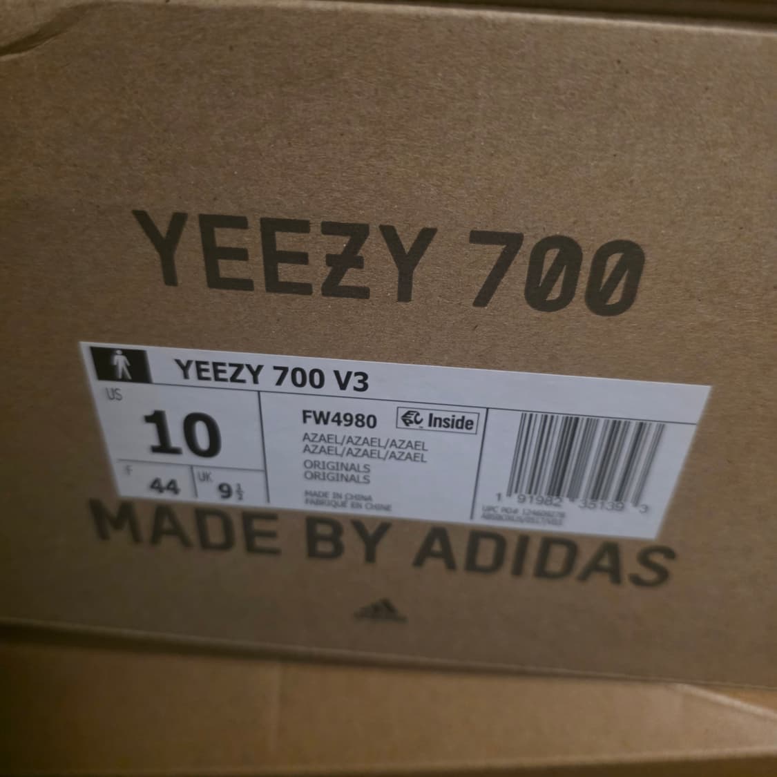 (중고) 아디다스 이지 부스트 700 MNVN 트리플 블랙 275사이즈 상품이미지9